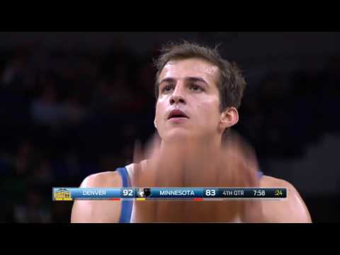 Nemanja Bjelica vs Denver Nuggets 03.11.2016 (14Pts)