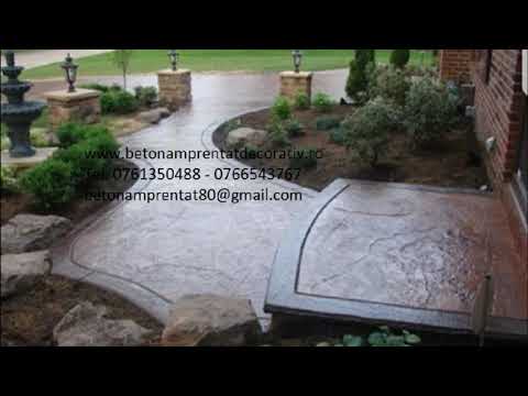 Beton Amprentat Bădeni -Argeș Tel.0761350488 -0766543767