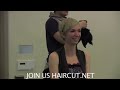 SHAVE BLONDE BEAUTY MEMBER SITE NOW OPEN HAIRCUT NET DVD 1167