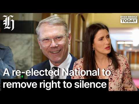 Thumbnail for A re-elected National to remove right to silence when a child is murdered | Ryan Bridge TODAY
