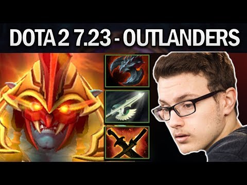 NIGMA.MIRACLE TRYING HUSKAR IN OUTLANDERS UPDATE - DOTA 2 7.23 GAMEPLAY