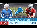 Detroit Lions Training Camp News Ft Jameson Williams Jared Goff Amon Ra St Brown Hooker