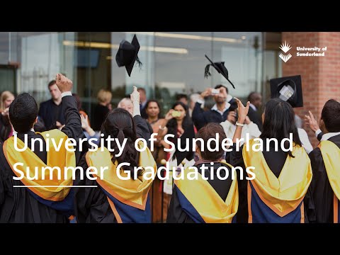 University of Sunderland Graduation Ceremony - Friday 8th July 9:30am