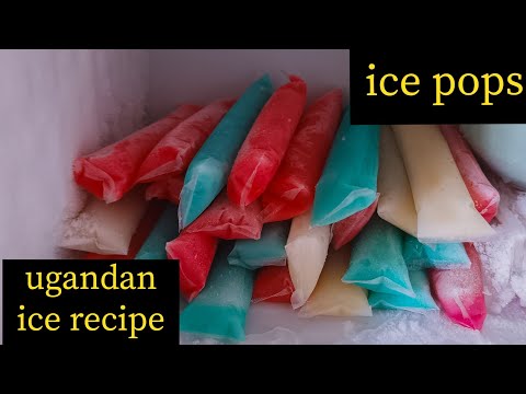 How to make ice pops in uganda/ simple ice pop recipe #ice #viral #video #ugandankitchen
