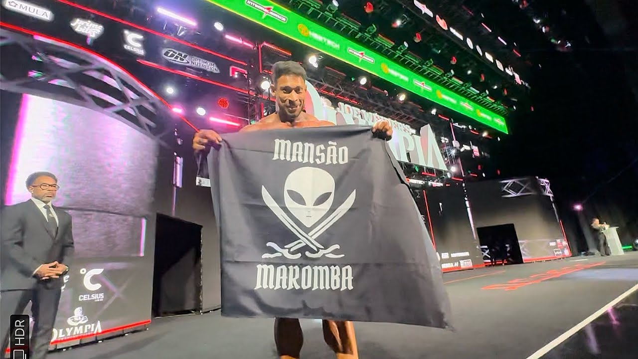 RAMON DINO SUBIU COM A BANDEIRA DA MANSÃO MAROMBA