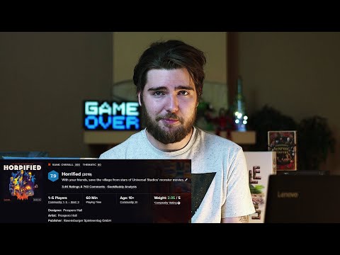 Elbeszélő 1. rész. - Horrified - Cinematic Board Game