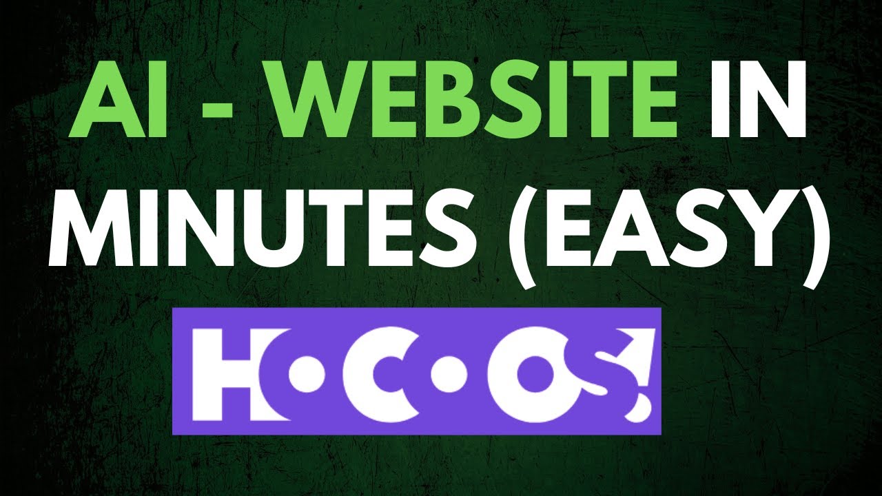 Hocoos AI tutorial