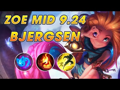 Bjergsen Zoe Mid vs Vladimir - KR Master Patch 9.24