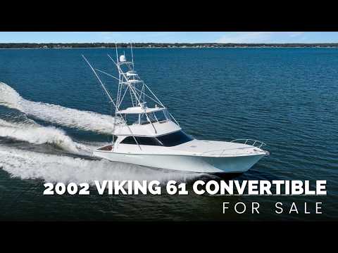 2002 Viking 61 Convertible OUTTA LINE Video