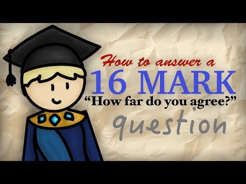 How to answer a 16 mark 'How far do you agree?' Exam Question | Edexcel History GCSE Revision