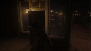 RDR2: Window throw fist fight