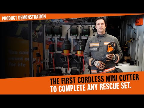 Holmatro Rescue equipment presents: The first cordless mini cutter