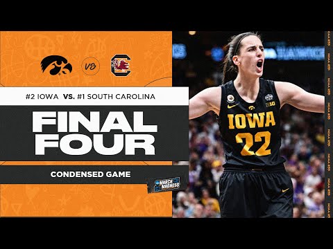 Iowa vs. South Carolina - Final Four NCAA tournament extended highlights