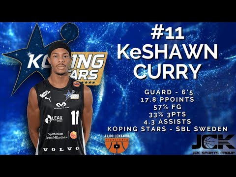 KeShawn Curry - Koping Stars Highlights 2022/23 SBL Sweden