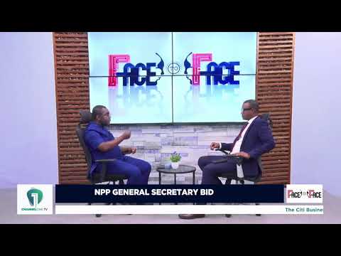 Channel One TV LIVE: Face to Face with Dr. Charles Dwamena | NPP General Secretary Race