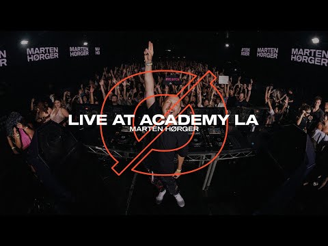 MARTEN HØRGER LIVE AT ACADEMY LOS ANGELES