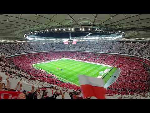 Polska vs Anglia - 8.09.2021 PGE Narodowy - Hymn Polski