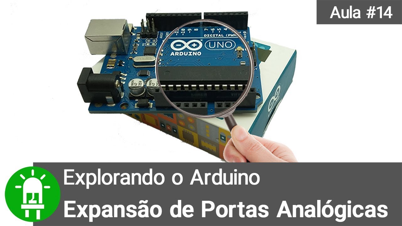 Como Expandir as Portas Analógicas do Arduino ? - Aula 14