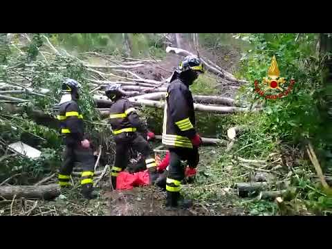 Salto Cicolana, Tir finisce fuori strada e precipita nel bosco   Il Quotidiano del Lazio