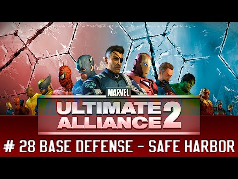 Marvel Ultimate Alliance 2 Gameplay - (PC/2K 60FPS) - Anti-Registration: Base Defense - Safe Harbor