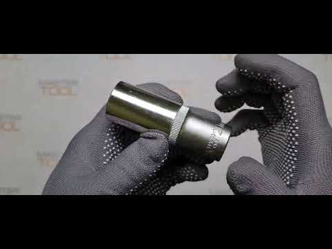 Головка торцевая 6-гранная удлиненная 20 мм, квадрат 1/2 YATO (YT-1233)