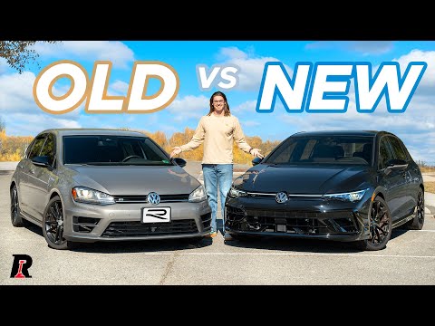 VW Golf R Mk 7 vs Mk 8.5 Comparison // Settling the Score