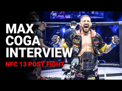 NFC 13: MAX COGA  Post Fight Interview - FIGHTING