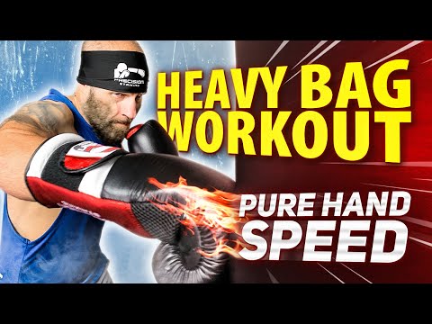 Hand Speed Heavy Bag Workout | Double Your Hand Speed