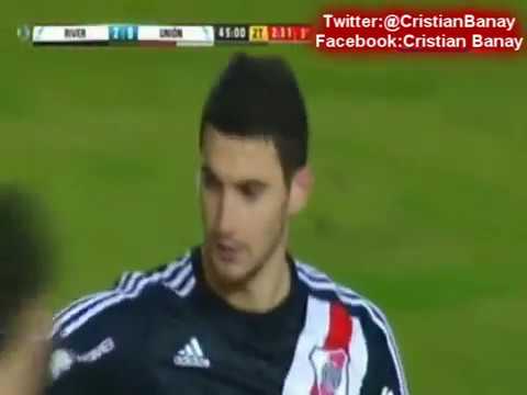 River 3 Union 0 (Relato Costa Febre) Copa Argentina 2016 Los goles