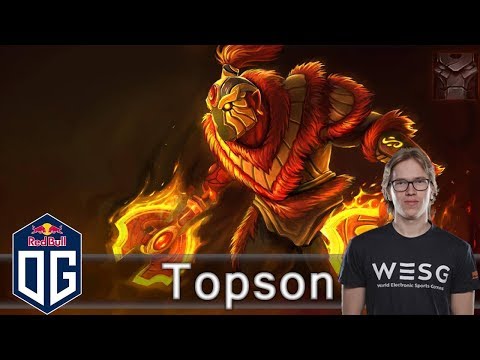 OG.Topson  -VS-  MinD_ContRoL  - Ranked Match - OG Dota 2.