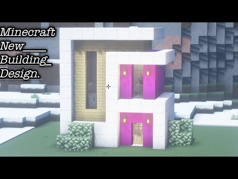Games Ada - Minecraft: MODERN HOUSE Tutorial / How to Build a Modern House in Minecraft