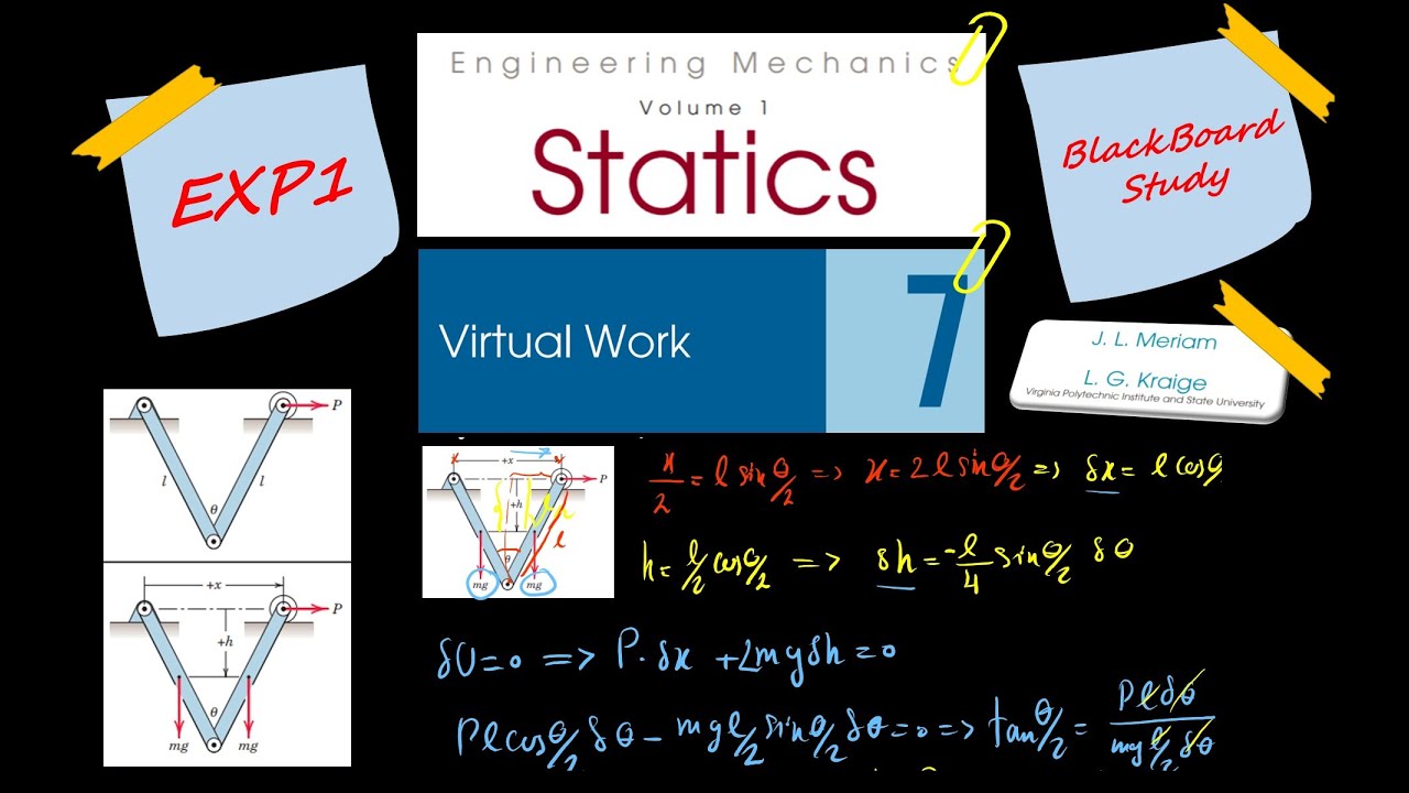 Statics Chapter 7 : Sample problem 1