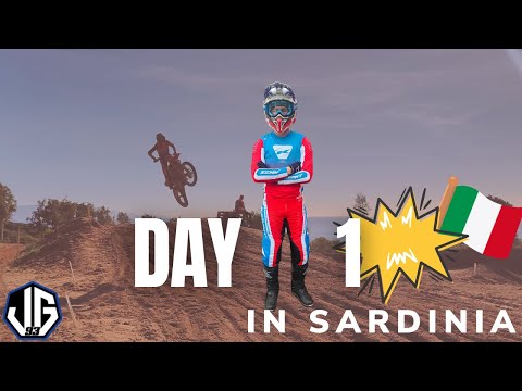 First day of training camp in Sardinia