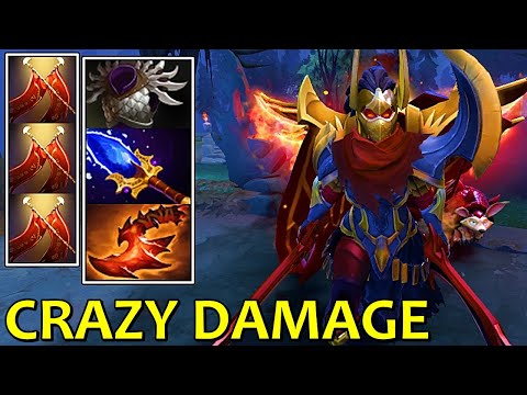CRAZY DAMAGE [ LEGION COMMANDER ] TEAM FIGHT - HIGHLIGHTS