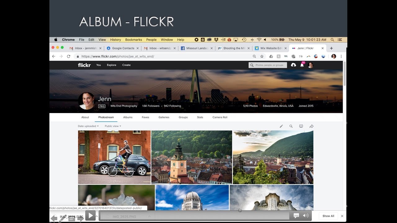 How to Create Flickr Album