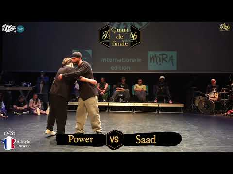 The Circle Of Dancers2025 International Édition Quart De Finale Allstyle 2vs2   Power VS Saad