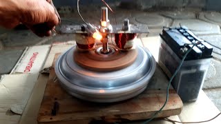 Brushless motor dynamo and mini generator