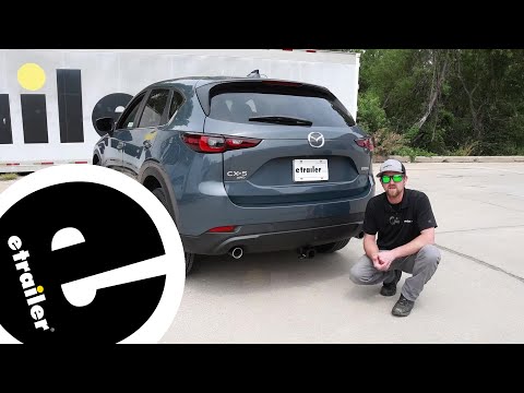 Installing the etrailer Trailer Hitch Receiver on a 2024 Mazda CX-5