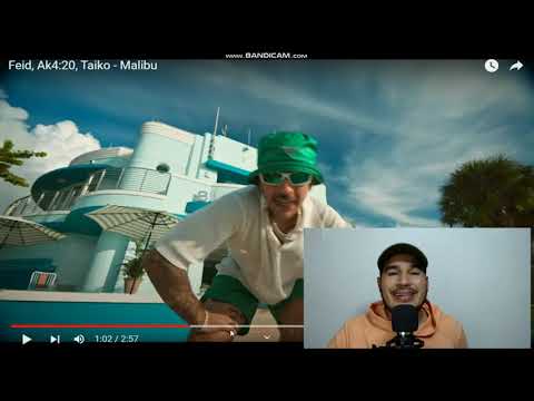 REACCIÓN a Feid, Ak4:20, Taiko - Malibu