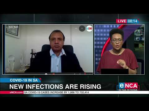 New infections are rising COVID 19 in SA