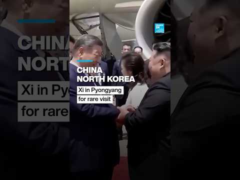 China's Xi arrives in North Korea for rare visit