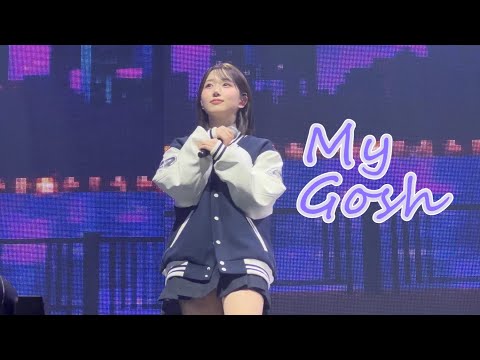 231007 NMIXX HAEWON - My Gosh FANCAM | 1ST FAN CON “NMIXX CHANGE UP : MIXX UNIVERSITY” | TY0614
