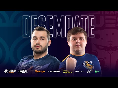 TELEPIZZA TEAM QUESO vs S2V ESPORTS  - Superliga Orange LoL - DESEMPATE - Split de verano 2020