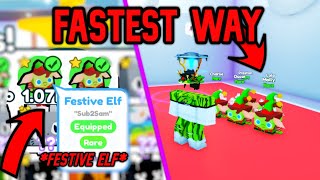 FASTEST WAY to get Festive Elves in Pet Simulator X! (April Fools Update)