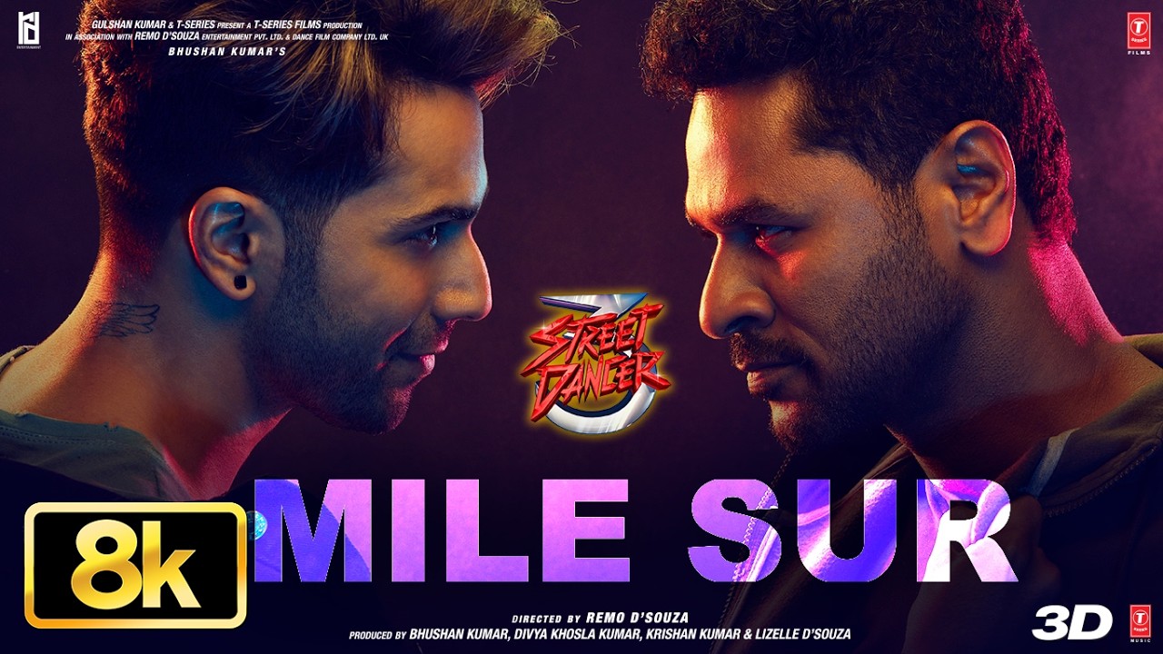Mile Sur 8K Video | Street Dancer 3D | Varun, Shraddha, Prabhu D|Navraj H, Shalmali, Sachin Jigar