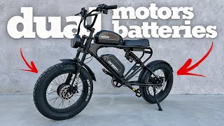 This Dual Motor Dual Battery Ebike Is Crazy | Meelod DK300Max Electric Bike Review
