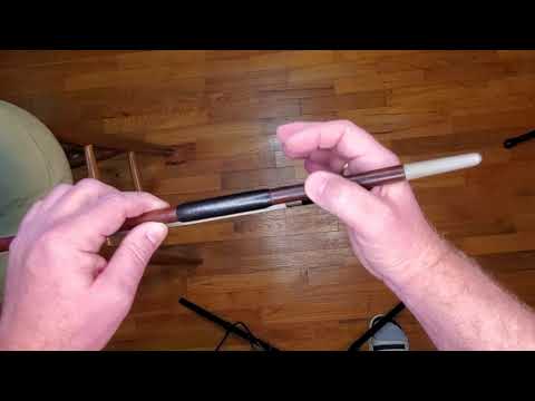 Correct grip of German style Double Bass Bow