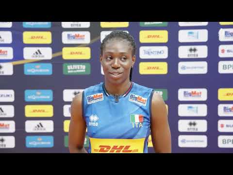 AIA Aequilibrium Cup Women Elite - Linda Nwakalor post Italia-Olanda