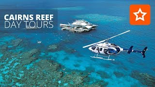 Cairns is the gateway to the Great Barrier Reef. There are many Reef Day Tour options departing Cairns daily.