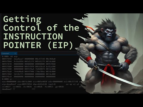 Getting Control of the Instruction Pointer (EIP)! Exploring Stack Buffer Overflows